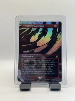 MTG, Firebender Ascension FOIL (Borderless) 312 Avatar: The Last Airbender Foil - Image 1