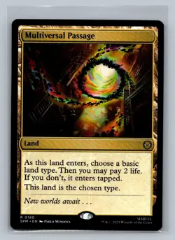 Multiverse Passage - 180 - Marvel’s Spider-Man MTG Regular - Image 1