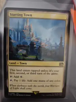 Starting Town 0289 Regular Land Magic the Gathering Final Fantasy - Image 1