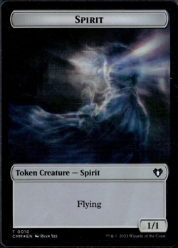 Spirit / Cat Token Foil MTG Magic the Gathering! - Image 1
