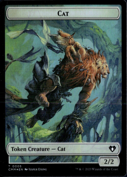 Spirit / Cat Token Foil MTG Magic the Gathering! - Image 2