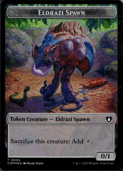 Eldrazi Spawn / Cat Token Foil MTG Magic the Gathering! - Image 1