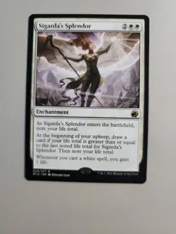 MTG Sigarda's Splendor Innistrad: Midnight Hunt 033/277 Regular Rare - Image 1
