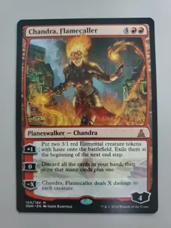 MTG Chandra, Flamecaller Oath of the Gatewatch Regular Mythic - Image 1