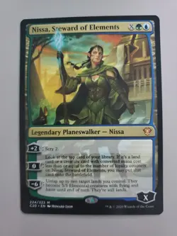 MTG Nissa, Steward of Elements Commander 2020 Regular Mythic - Image 1