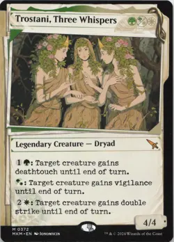 Trostani, Three Whispers (Showcase) (0372) M Murders at Karlov Manor 372 NM MTG - Image 1