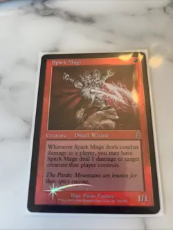 Spark Mage 2001 Odyssey FOIL Red Uncommon Creature MTG NM - Image 1
