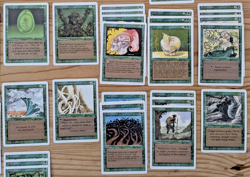 1994 MAGIC THE GATHERING REVISED MTG 3RD EDITION 78 CARD GREEN LOT UC RARE MP - Image 5