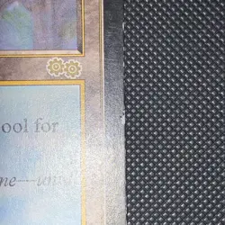 English - MTG Tolarian Academy - MP (Small Nick On The Front Side) - Urza’s Saga - Image 3