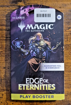 MTG Edge of Eternity Play Booster Pack 1 Foil Guaranteed 167157 - Image 1