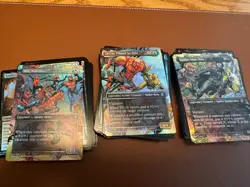 Magic The Gathering Spider-Man Foil 143 Uncommon Card Lot Peter Parker Venom MTG - Image 1