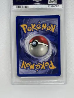 1999 POKEMON BASE SET UNLIMITED #14 RAICHU-HOLO PSA 8 - Image 4