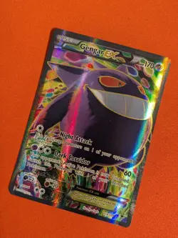 FULL ART GENGAR EX 114/119 POKEMON TCG XY PHANTOM FORCES NM CONDITION - Image 1