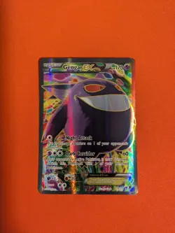 FULL ART GENGAR EX 114/119 POKEMON TCG XY PHANTOM FORCES NM CONDITION - Image 2