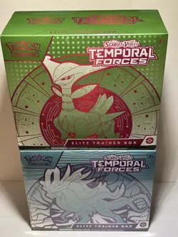 Pokemon TCG - Scarlet & Violet - Temporal Forces - Elite Trainer Box Combo - Image 1