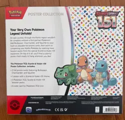 Pokemon Scarlet & Violet 3.5 151 Poster Collection Box LOT OF 2 - Image 2