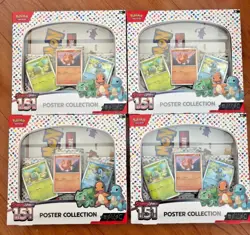 Pokemon Scarlet & Violet 3.5 151 Poster Collection Box LOT OF 2 - Image 3