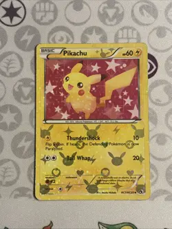 2013 PIKACHU RC7/RC25 Legendary Treasures RADIANT Collection Pokemon HOLO HP/DMG - Image 1