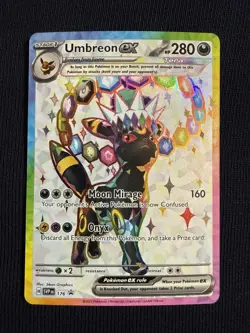 Pokemon Umbreon ex SVP 176 Premium Figure Collection Black Star Promo #4 - Image 1