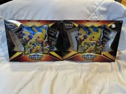 2 Pokemon Shining Fates Pikachu v Collection Box Factory Sealed Fast Shipping⚡ - Image 1