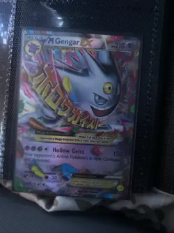 Mega Gengar EX Holo Black Star Promo Card XY166 XY - Image 1
