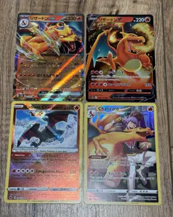 Pokemon Cards Charizard Lot Radiant 020/159 - TG03 -013/172 - 006/165 Near Mint - Image 1