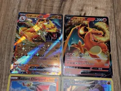 Pokemon Cards Charizard Lot Radiant 020/159 - TG03 -013/172 - 006/165 Near Mint - Image 3