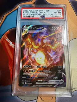 Charizard VMAX SWSH261 SWSH: Sword & Shield Promo Cards Holo Graded PSA 8 - Image 1