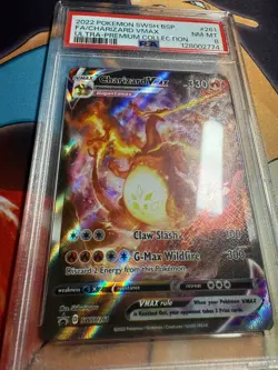 Charizard VMAX SWSH261 SWSH: Sword & Shield Promo Cards Holo Graded PSA 8 - Image 4
