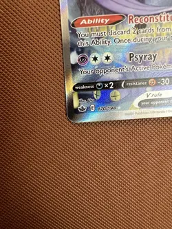 Galarian Articuno V Alt Art Chilling Reign Pokemon Card 170/198 Holo NM - Image 4
