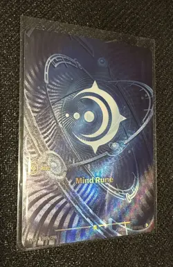 Mind Rune (Alt Art) 089a/298 Riftbound Origins League of Legends Card Fresh Pull - Image 1