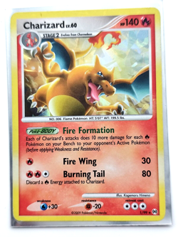 Pokemon Trading Card Game - Charizard Lv. 60 (Cracked Ice Holo) | 2009 1/99 - Image 1
