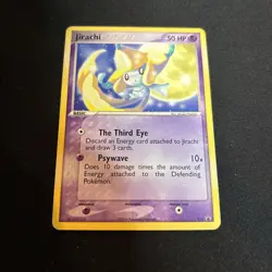Pokemon TCG Jirachi Black Star Promo Card 021 Rare - Image 1