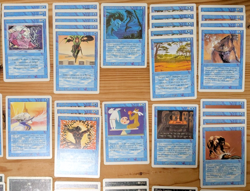 1994 MAGIC THE GATHERING REVISED MTG 3RD ED. 79 CARD BLACK & BLUE LOT UC RARE MP - Image 3