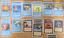 1994 MAGIC THE GATHERING REVISED MTG 3RD ED. 79 CARD BLACK & BLUE LOT UC RARE MP - Image 4