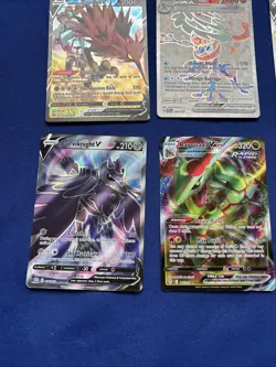 Pokemon Card Lot Of 8 - Full Arts - Rainbow - Ex - VMAX - (4) - Image 3