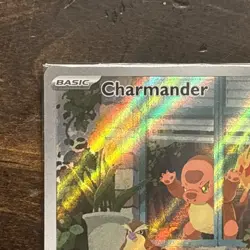 Pokemon TCG CHARMANDER 044 Obsidian Flames Holo ETB Promo Card SEALED - Image 3
