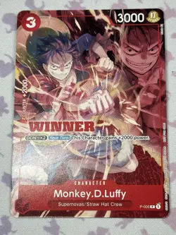 Monkey.D.Luffy - P-006 - P - Tournament Pack (Winner) - One Piece Card Game LP - Image 1