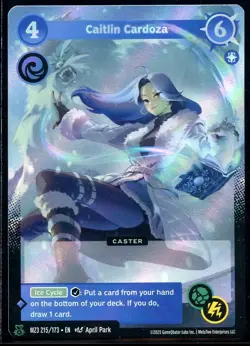 Caitlin Cardoza 215/173 LEGEND RARE Secret Shadows MZ3 Metazoo Card #2 - Image 1