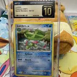 54/132 Lombre 2007 Secret Wonders Pokemon Card CGC Pristine 10 - Image 1