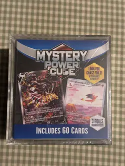 Pokemon TCG 2024 MYSTERY Power Cube 60 Cards 3 Foils Cards Fctory Sealed - Image 2