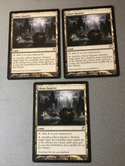 Ghost Quarter X3 Innistrad Various Cond See Pics Front Back - Image 1