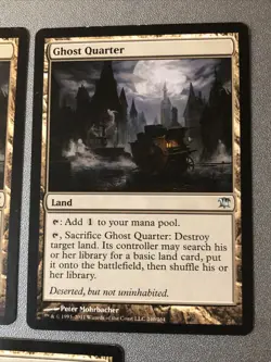 Ghost Quarter X3 Innistrad Various Cond See Pics Front Back - Image 3