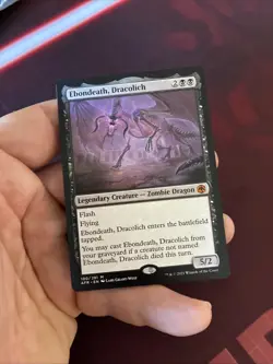 Ebondeath, Dracolich Adventures in the Forgotten Realms Foil - Image 1