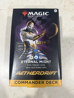 Magic: The Gathering Aetherdrift Commander Deck Eternal (NEW/SEALED) - Image 1
