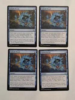 4x Splash Portal - Bloomburrow - Near Mint - MTG - Image 1