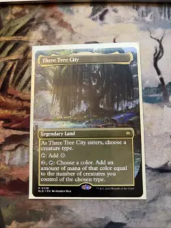 Three Tree City (Borderless) (0338) Bloomburrow Regular - Image 1