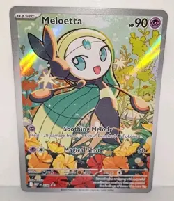 Pokemon TCG Meloetta Illustration Rare 026 Promo Mega Battle Deck NM - Image 1