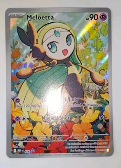 Pokemon TCG Meloetta Illustration Rare 026 Promo Mega Battle Deck NM - Image 2