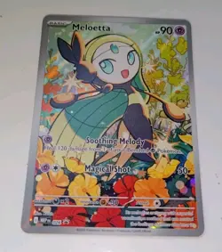 Pokemon TCG Meloetta Illustration Rare 026 Promo Mega Battle Deck NM - Image 3